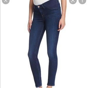 MAMA J J brand maternity jeans with side panel